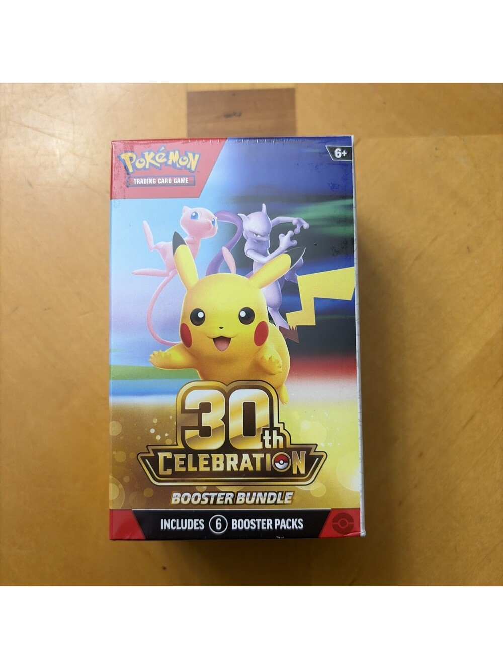 Pokémon TCG 30th Celebration Booster Bundle 6 Packs Brand New Factory Sealed